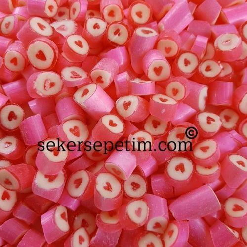 PEMBE KALP LOLLY TROPİK MEYVE AROMALI 250 GR