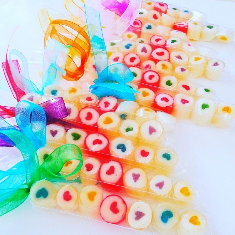 24 Adet KURDELELİ PARMAK LOLLY CANDY PL07