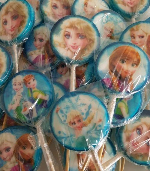 FROZEN ELSA LOLİPOP ŞEKER 6 ADET
