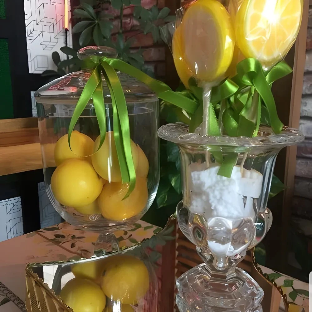 LİMON LOLLY LOLİPOP ŞEKER 6 ADET