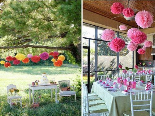 PONPON ÇİÇEK 5 ADET