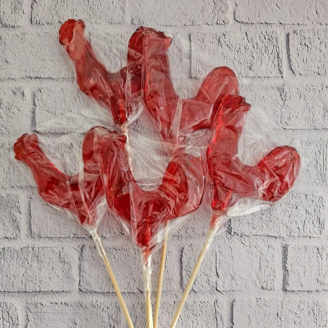 HOROZ ŞEKER KIRMIZI 200 adet Toptan