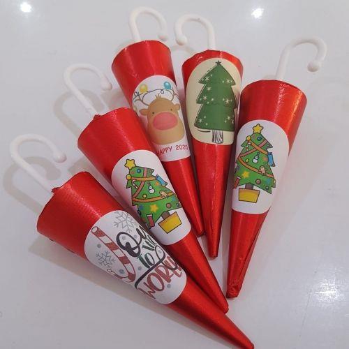 4 ADET YILBAŞI TEMALI ŞEMSİYE ÇİKOLATA