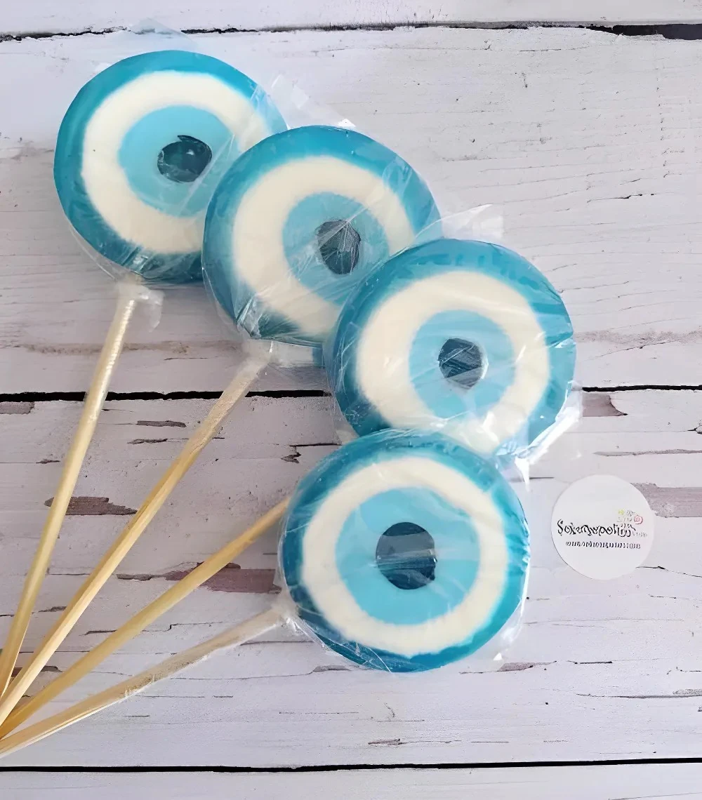 NAZAR LOLLY LOLİPOP ŞEKER 6 adet