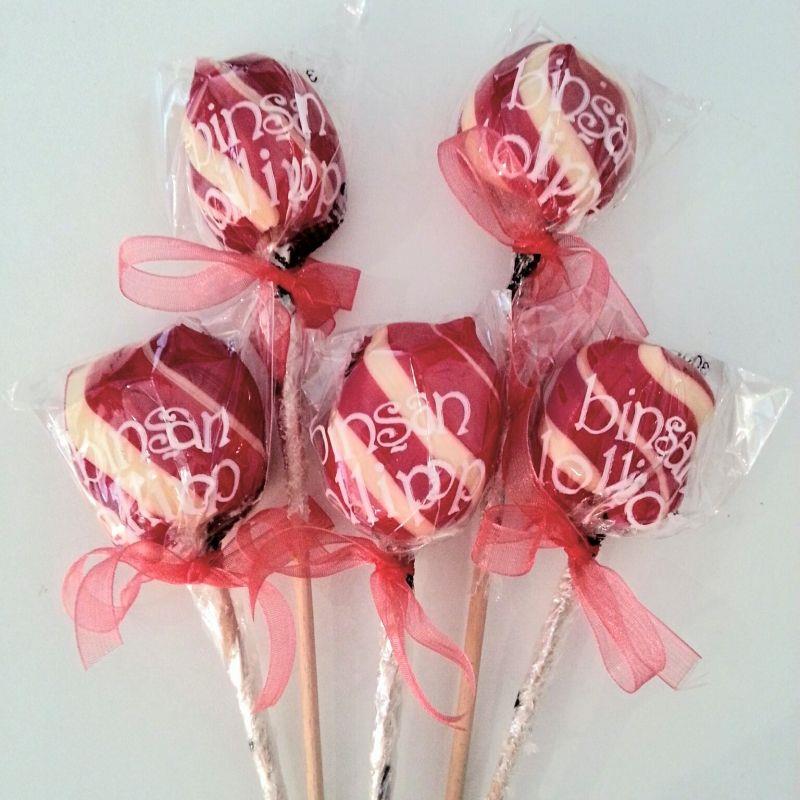 12 ADET KURDELELİ TOPİTOP KIRMIZI BEYAZ