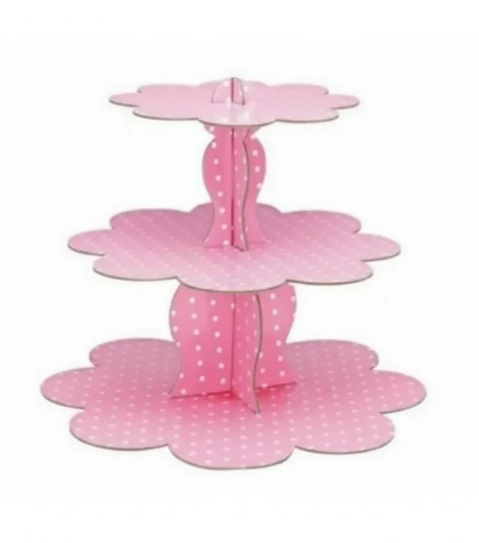 Cupcake Standı Pembe