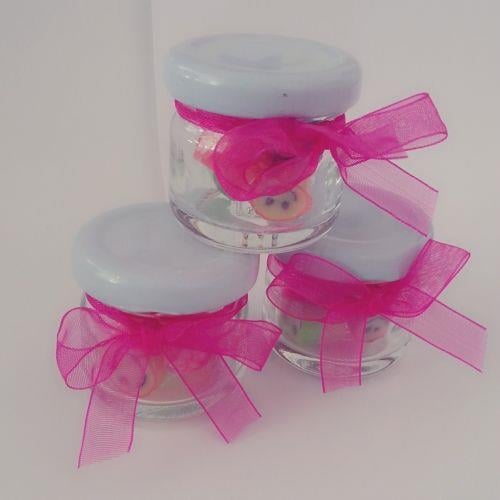 ETİKETLİ BEBEK ŞEKER BÜFESİ 12 ad Lolipop+12 ad Marshmallow+12 adet Kavanoz Lolly şeker