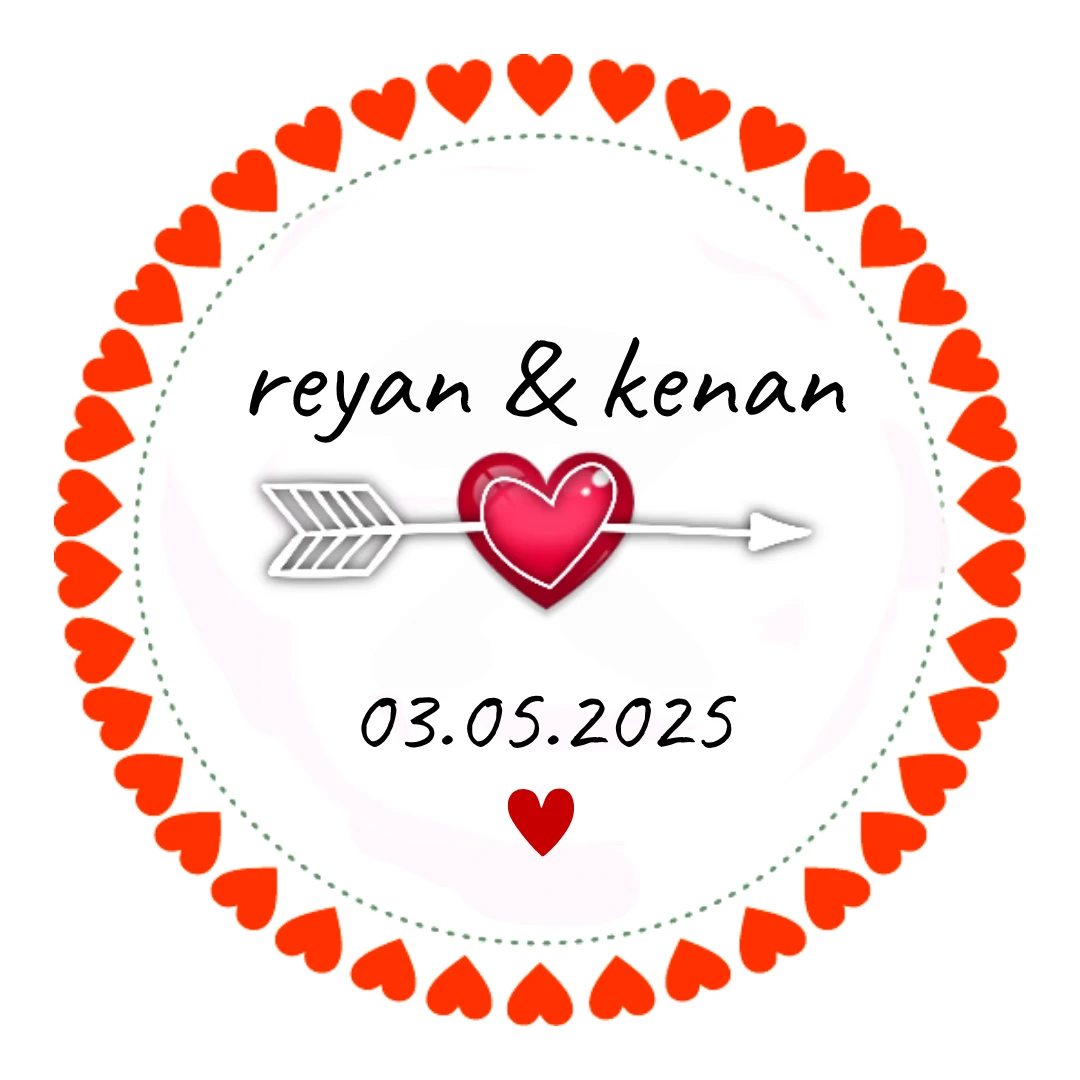 NİŞAN, SÖZ, KINA ETİKET 24 ADET