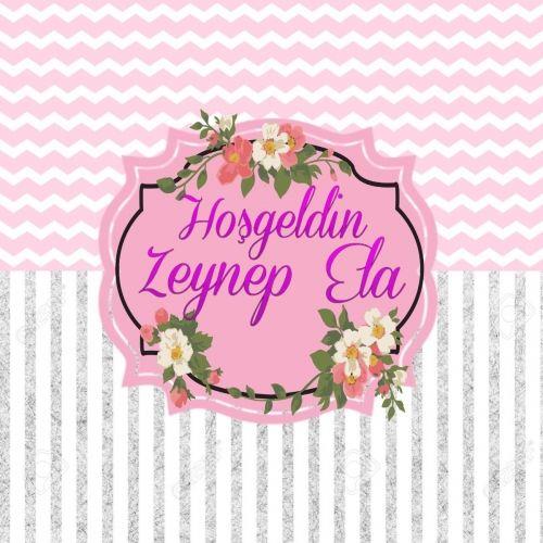 KIZ BEBEK ETİKET 24 ADET