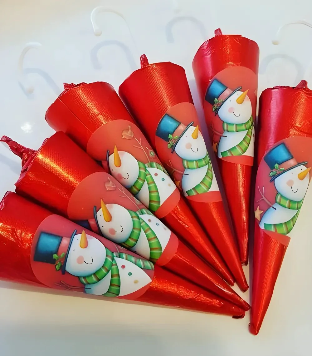 4 ADET YILBAŞI TEMALI ŞEMSİYE ÇİKOLATA