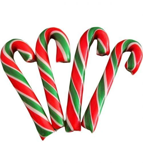 10 ADET BASTON ŞEKER YEŞİL KIRMIZI BEYAZ 22