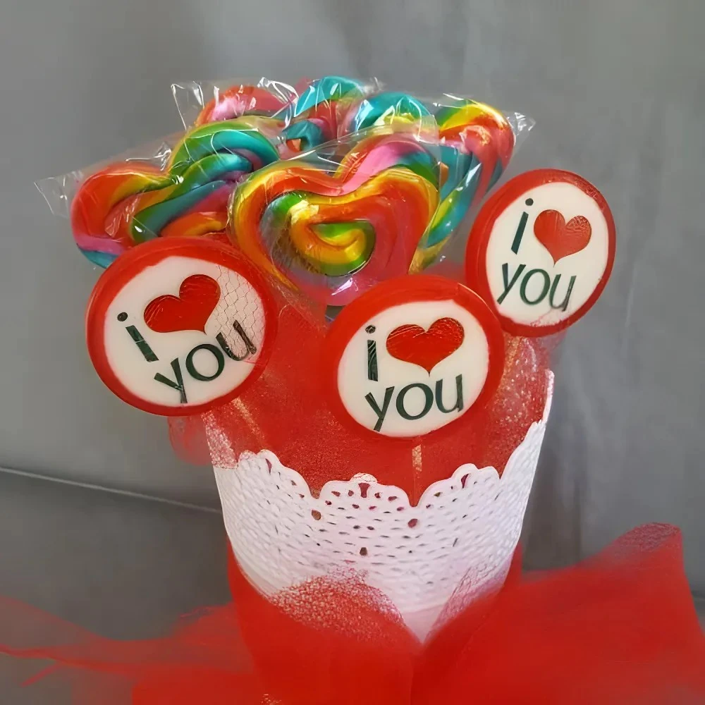 I love You Şeker Buketi