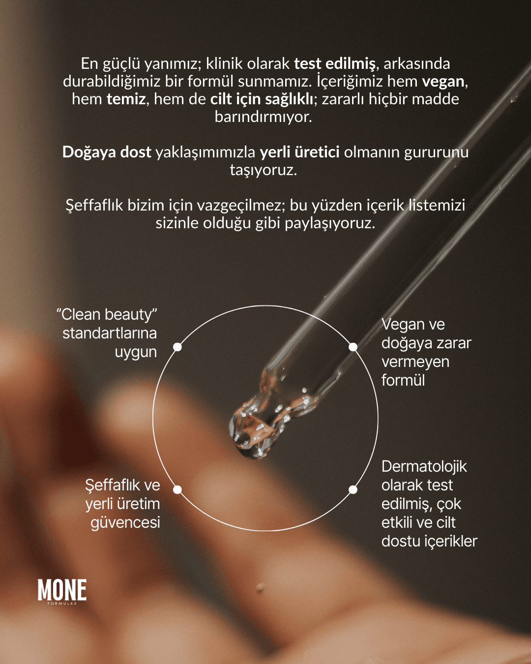 MONE Bright Drop - Leke Karşıtı ve Aydınlatıcı Serum