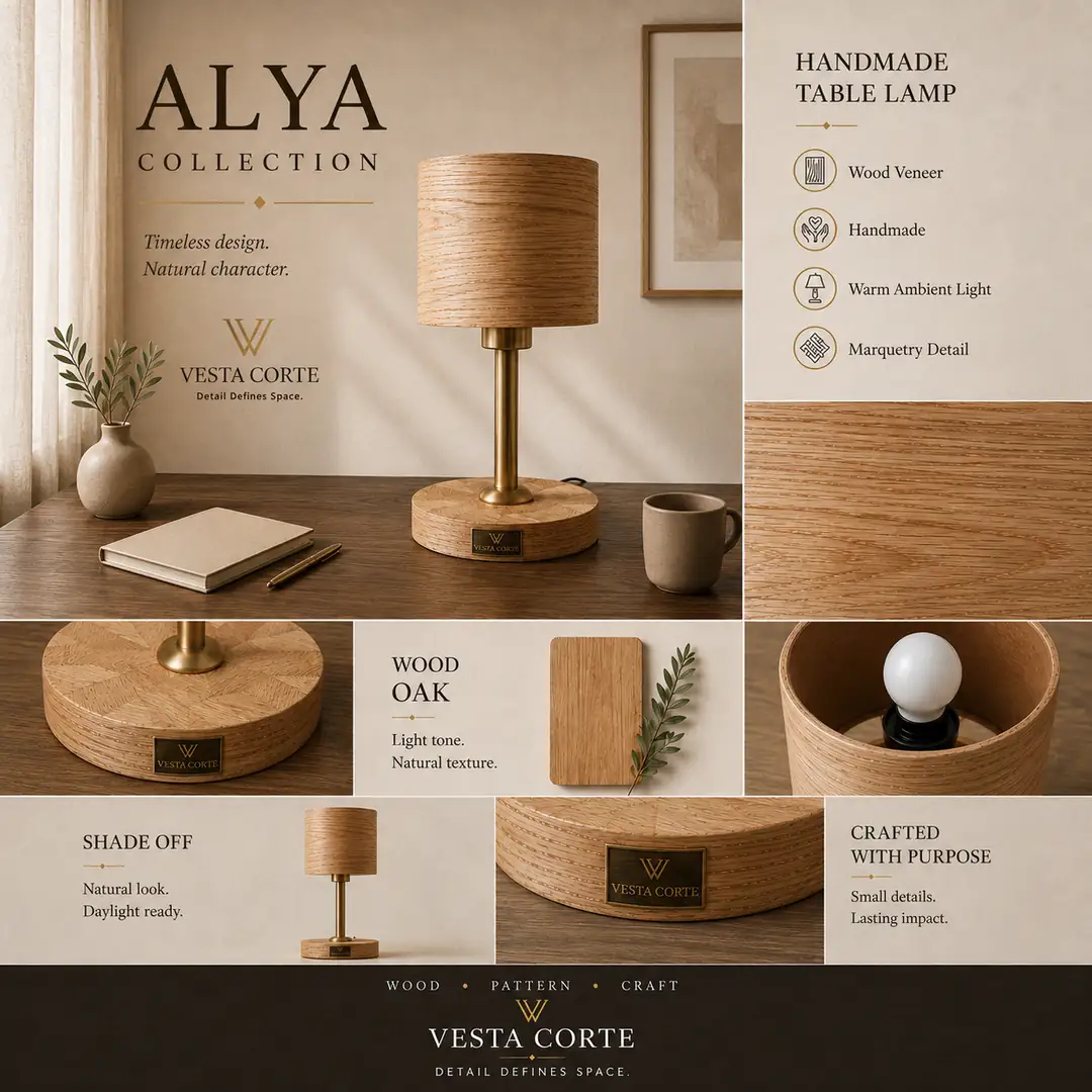 Alya Collection - Abajur görsel 4
