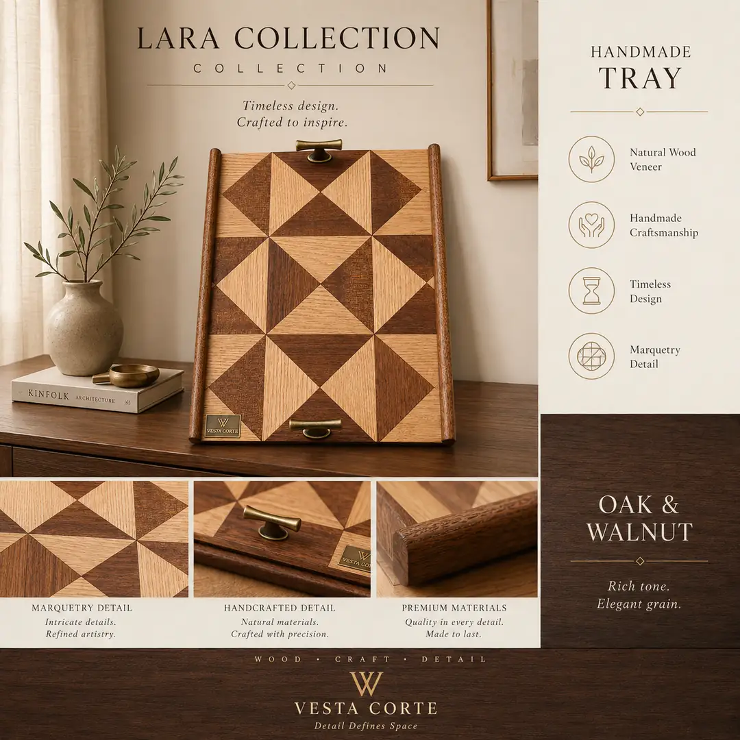 Lara Collection Servis Tepsisi görsel 5