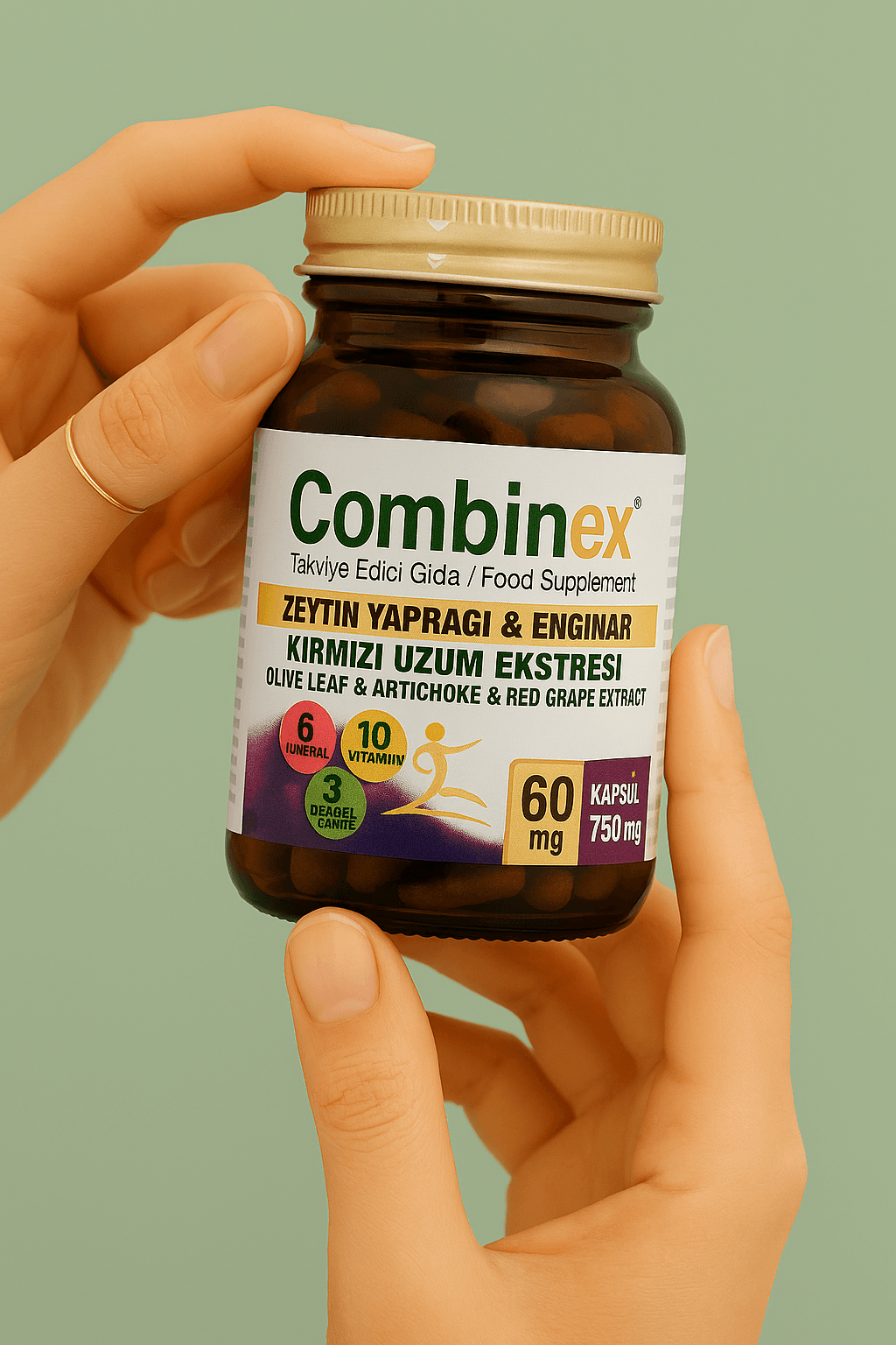 Combinex Kapsül 750 mg 