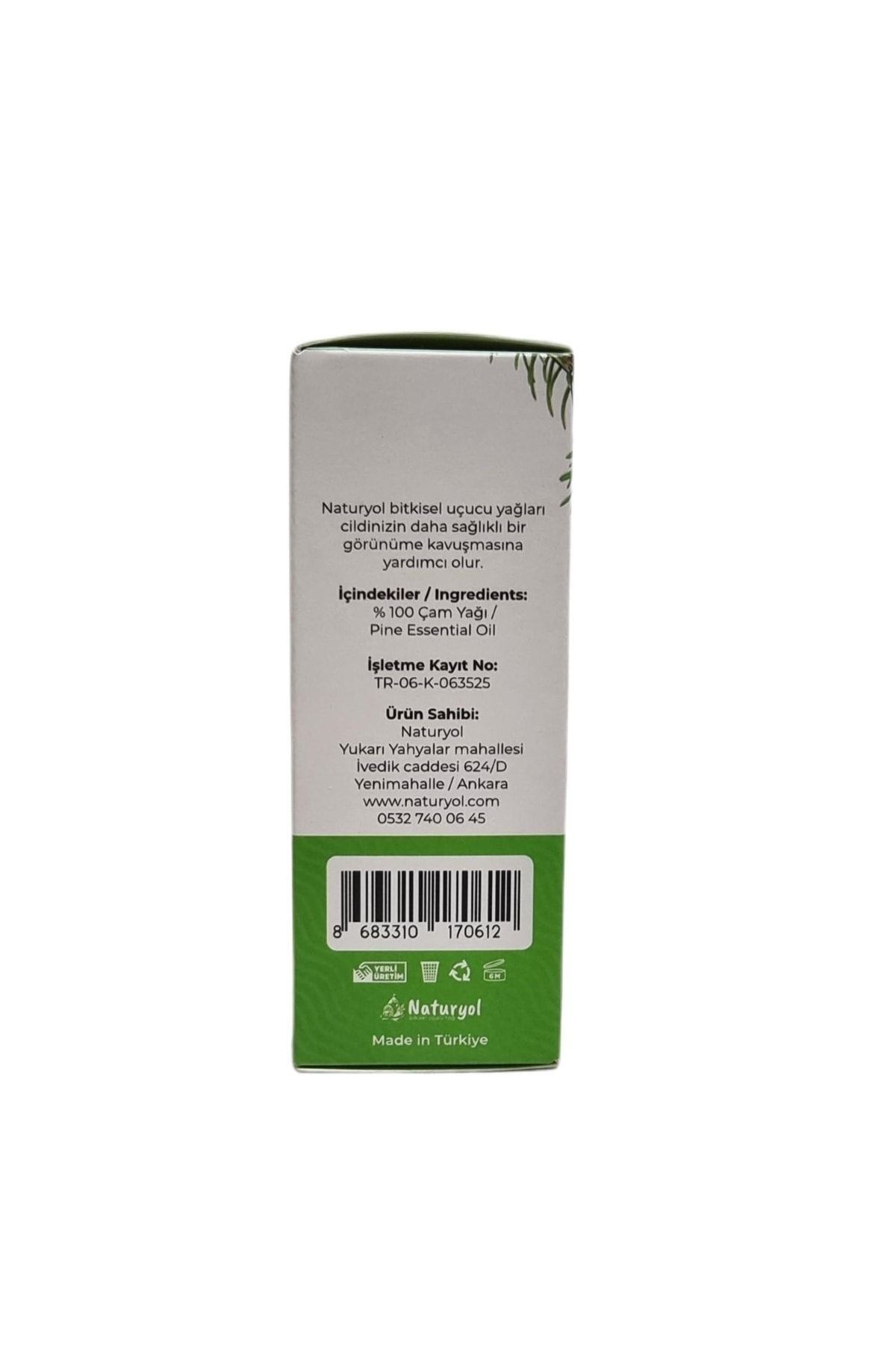 Naturyol Çam Yağı Yüzde 100 Doğal - 10 ml