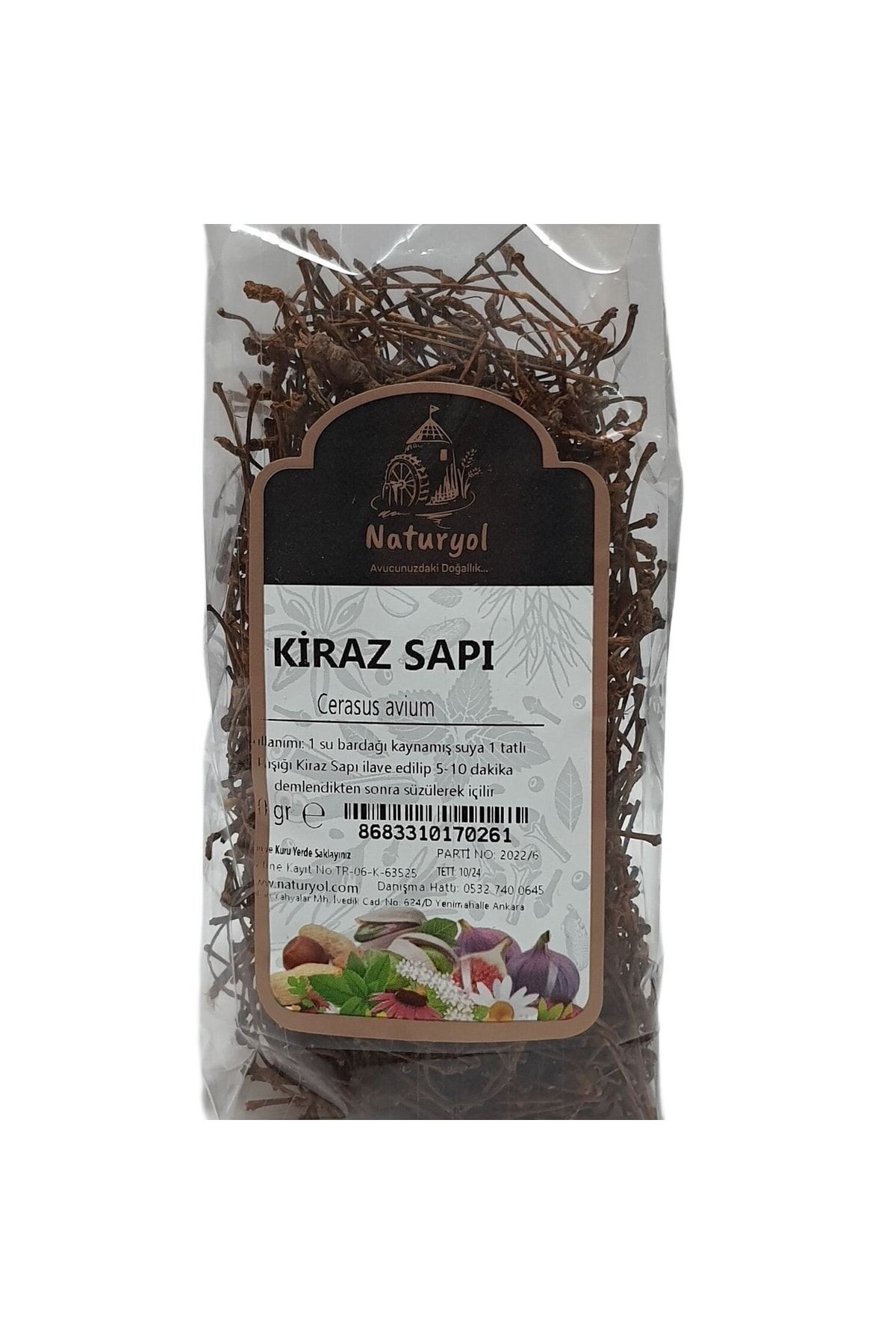 Kiraz Sapı 40 Gr Bitki Çayı