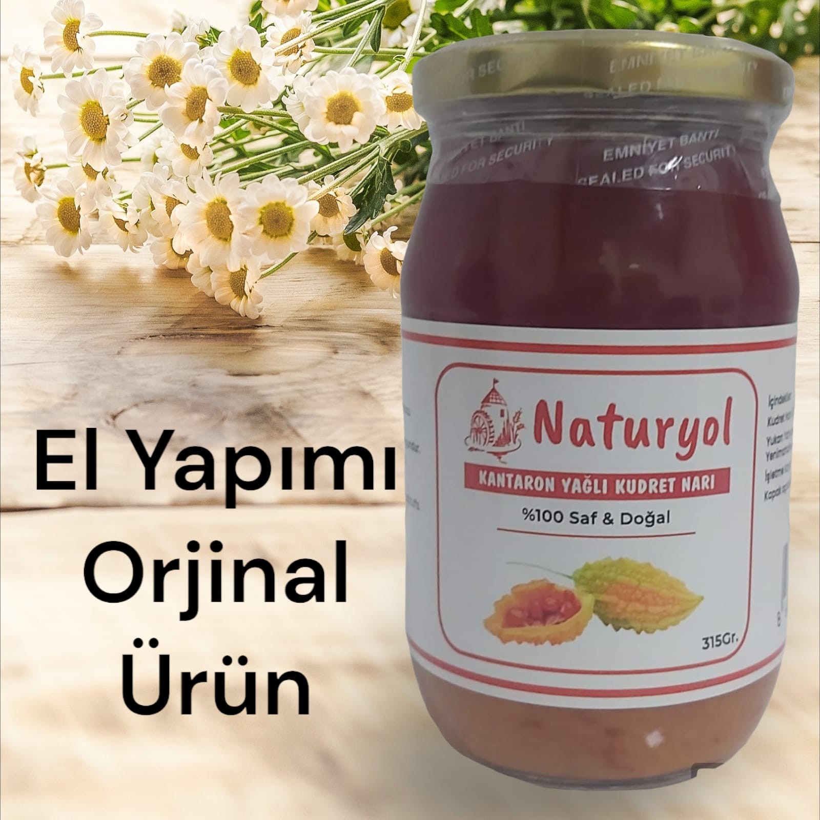 Naturyol Kantaron Yağlı Kudret Narı – 310 G