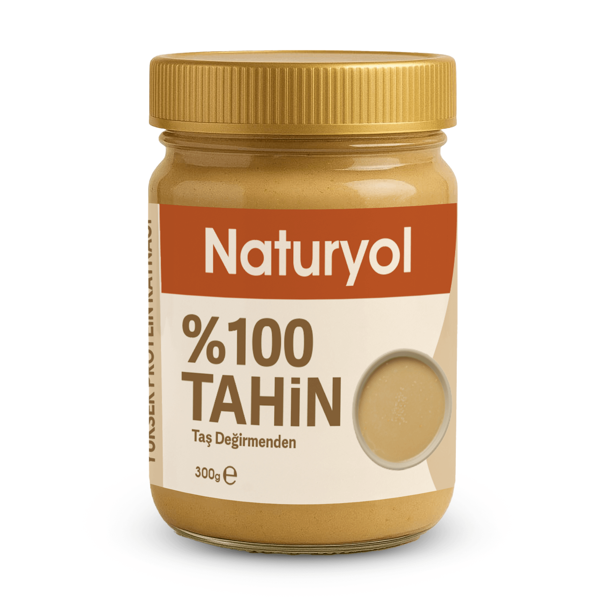 Naturyol Tahin Katkısız, Sade, Glutensiz, Vegan, 300 g