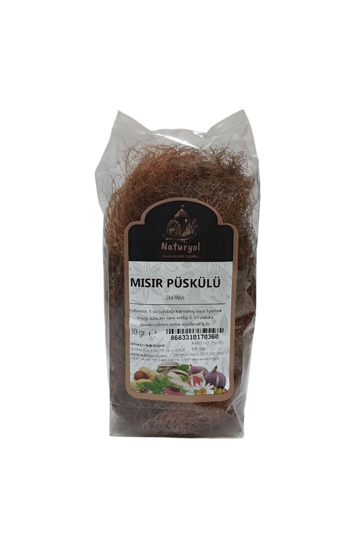 Naturyol Mısır Püskülü - 30 Gr