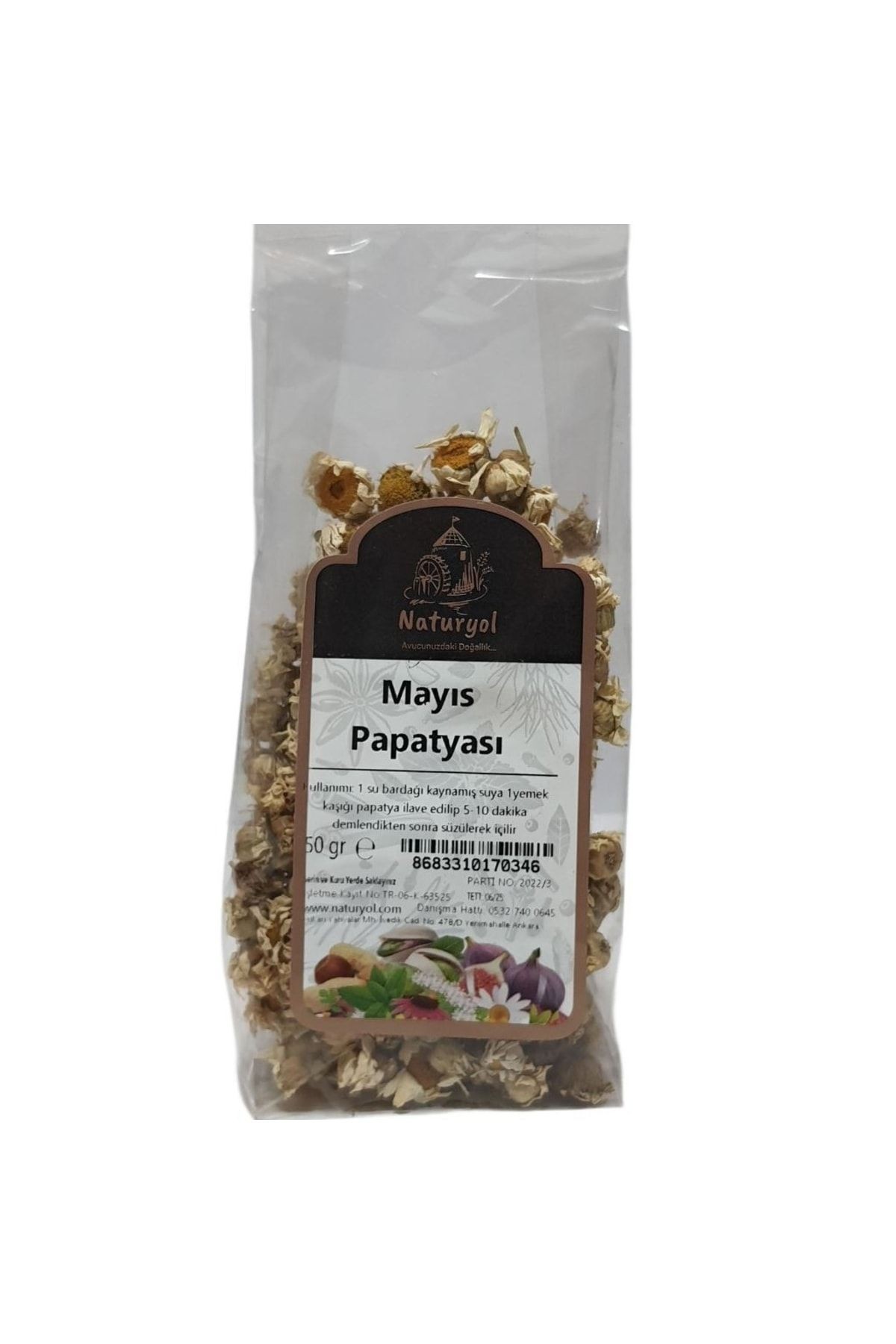 Naturyol Mayıs Papatyası Bitki Çayı - 50 gr