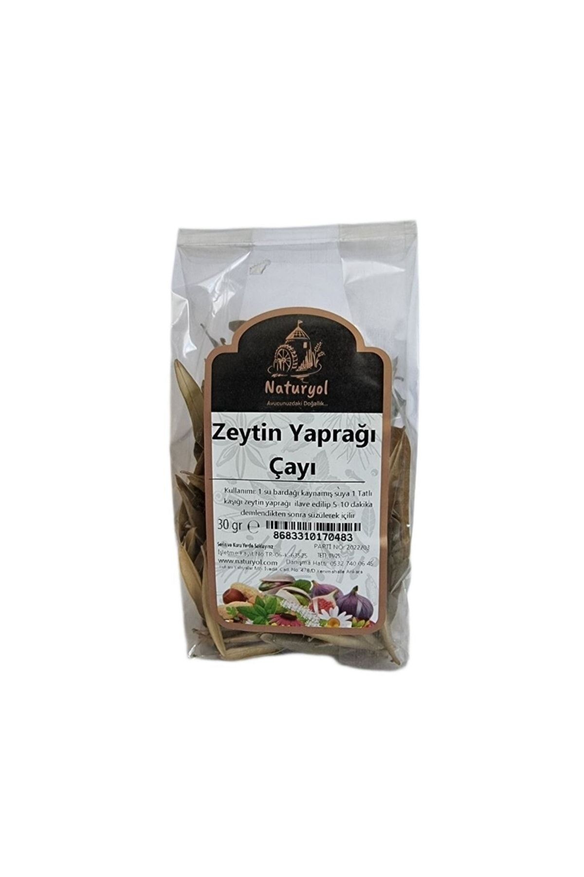 Zeytin Yaprağı 30 gr Bitki Çayı