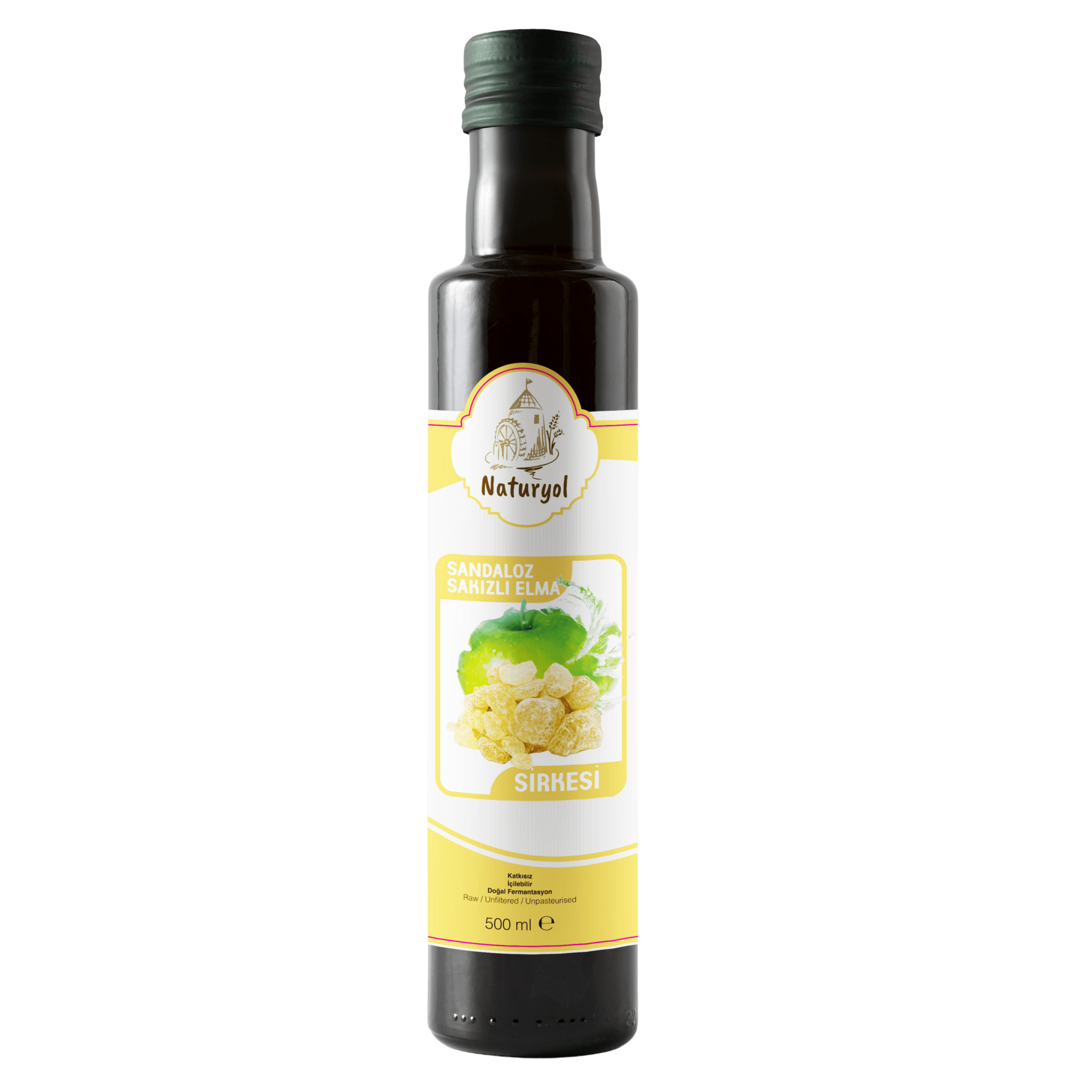 Naturyol Sandaloz Sakızlı Elma Sirkesi - 500 Ml