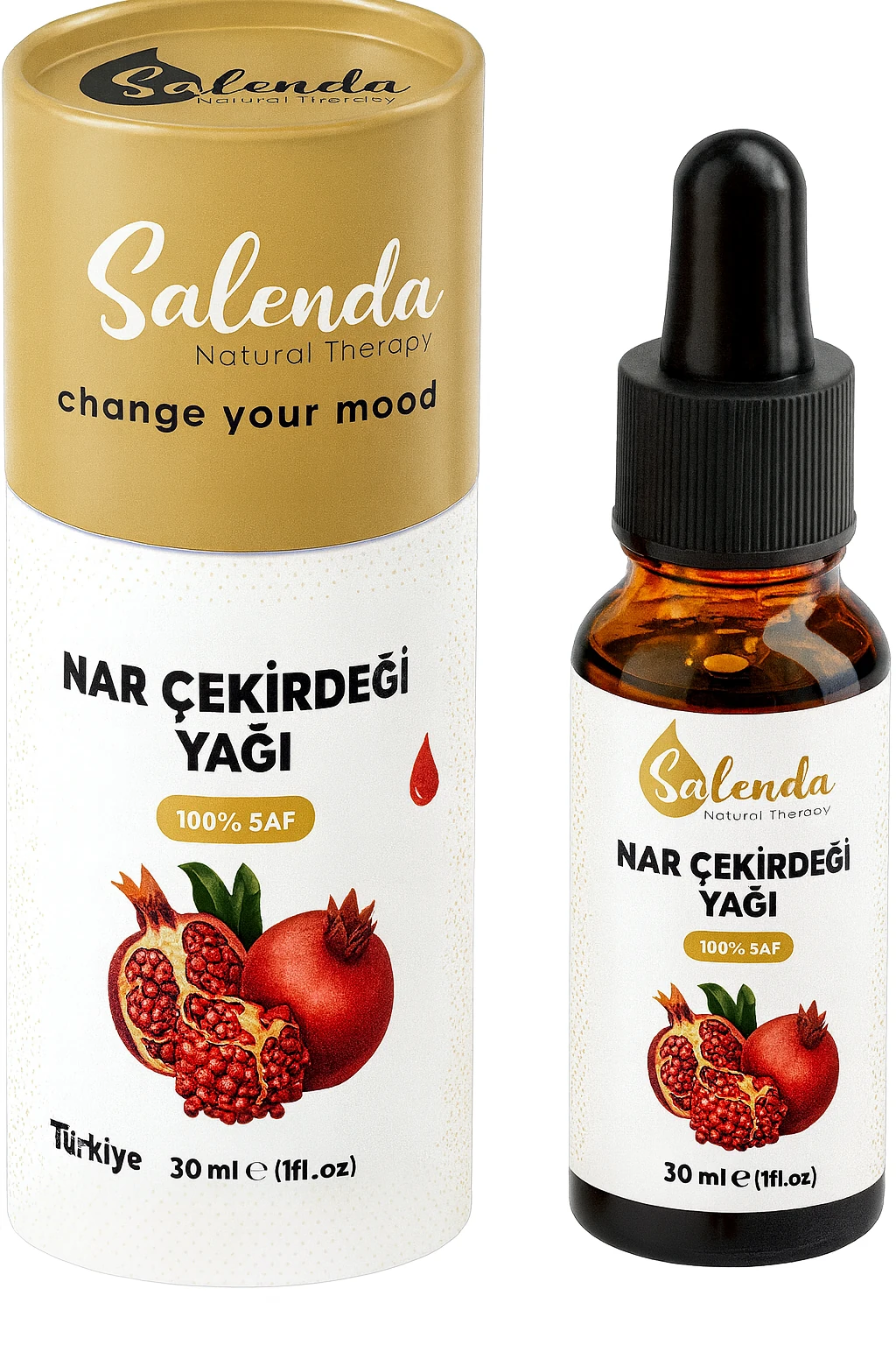 Nar Çekirdeği Yağı  % 100 Doğal 30 ml