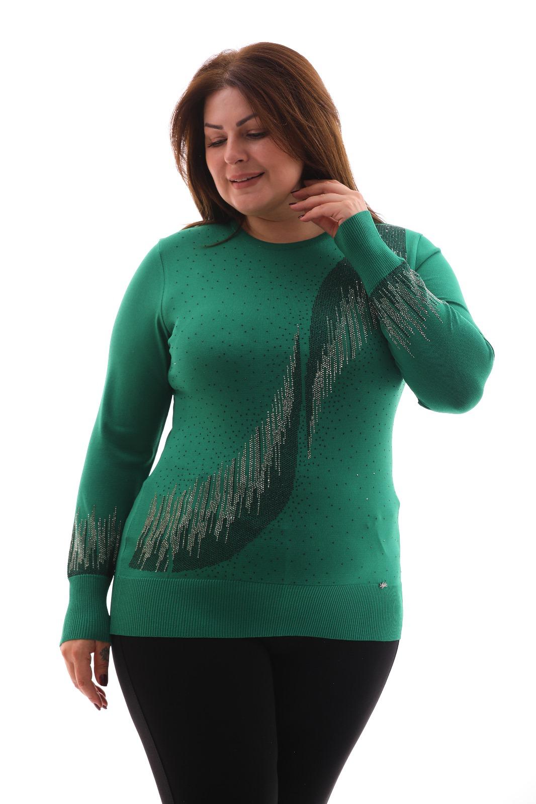 Yağmur Damlası Soğuk Triko Kazak