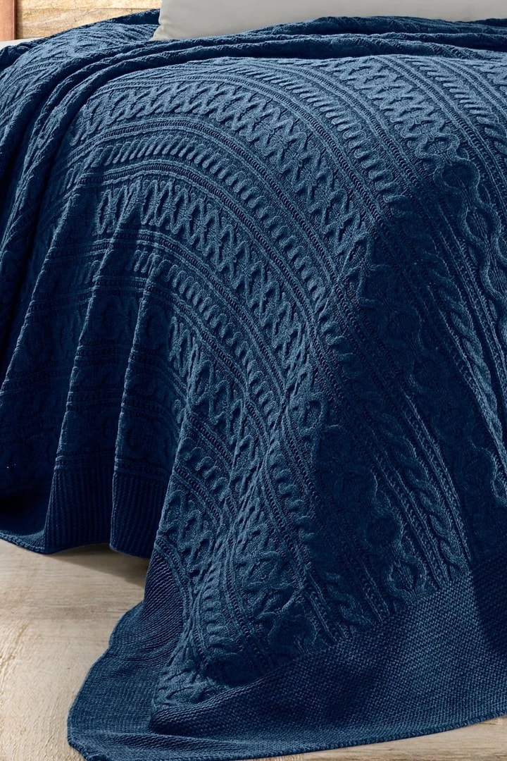 Mery Triko Yatak Örtüsü Tek Kişilik 180 X 230 Cm