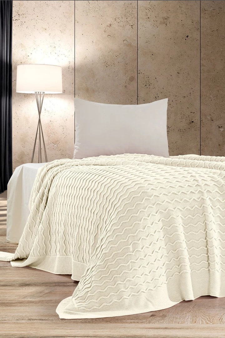 Linda Triko Yatak Örtüsü Tek Kişilik 180 X 230 Cm