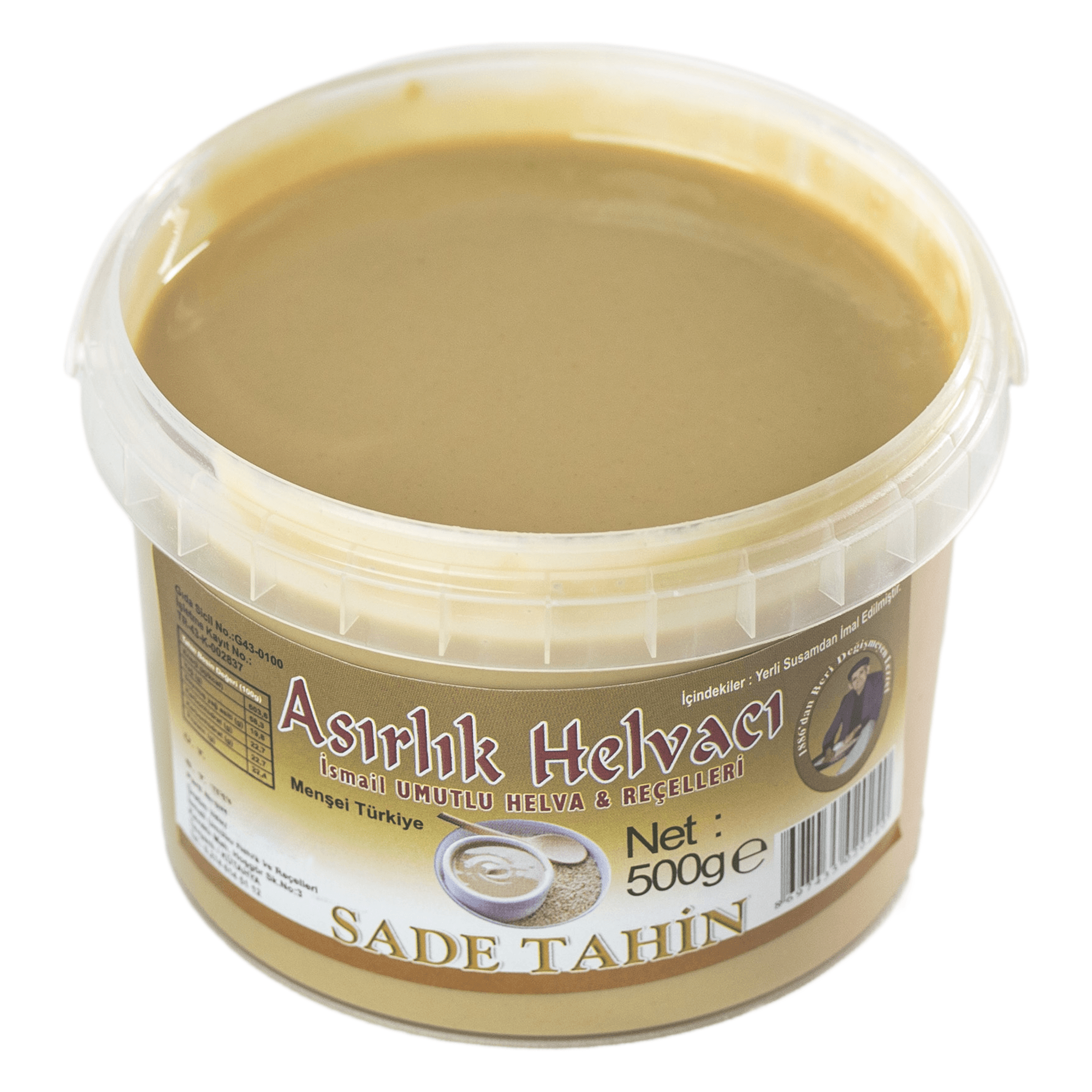 Taze Sade Tahin 500g | %100 Doğal Katkısız & Geleneksel