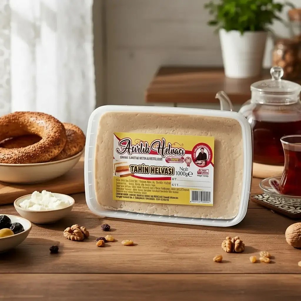 Taze Sade Dökme Tahin Helvası - 1000g