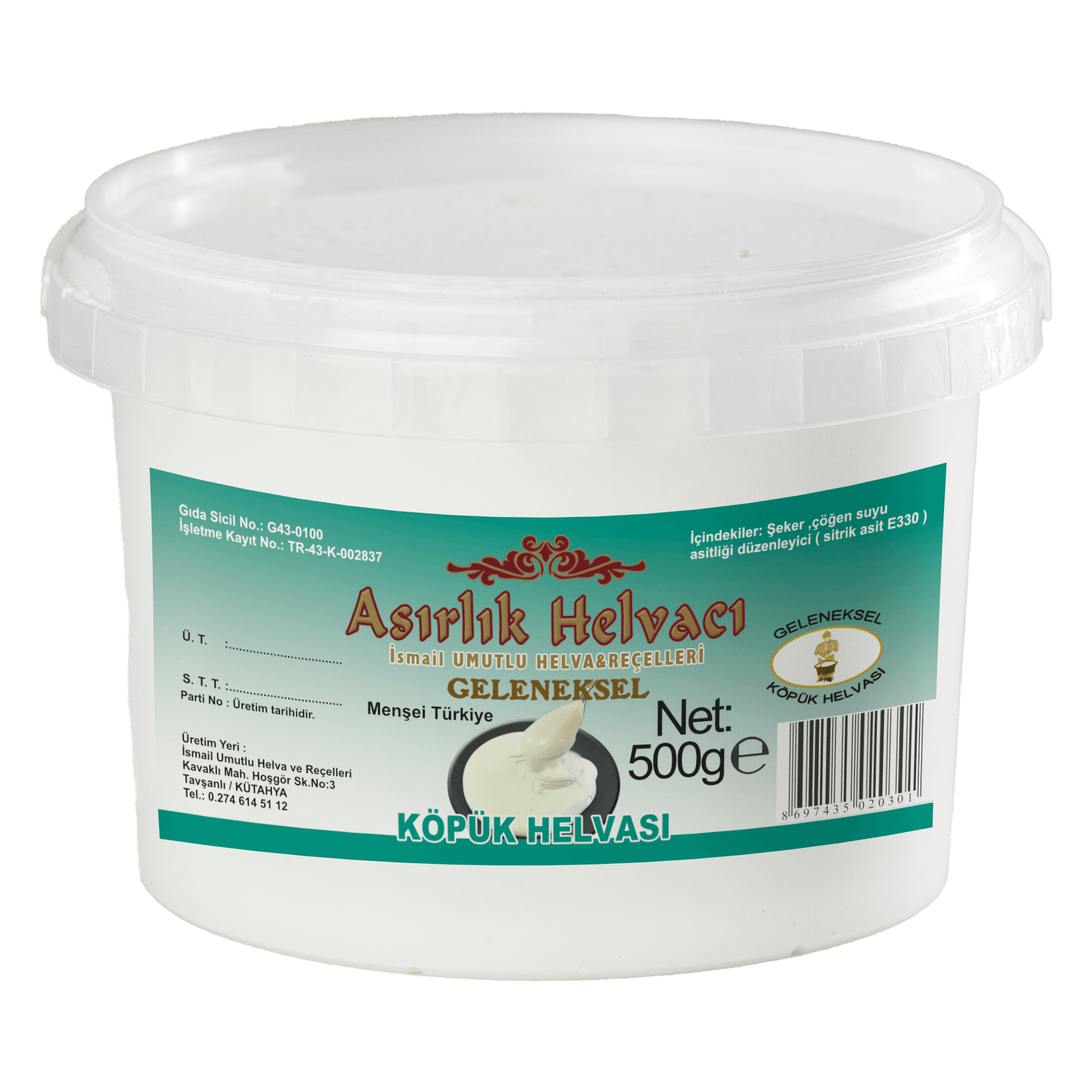 Köpük Helva - 500g