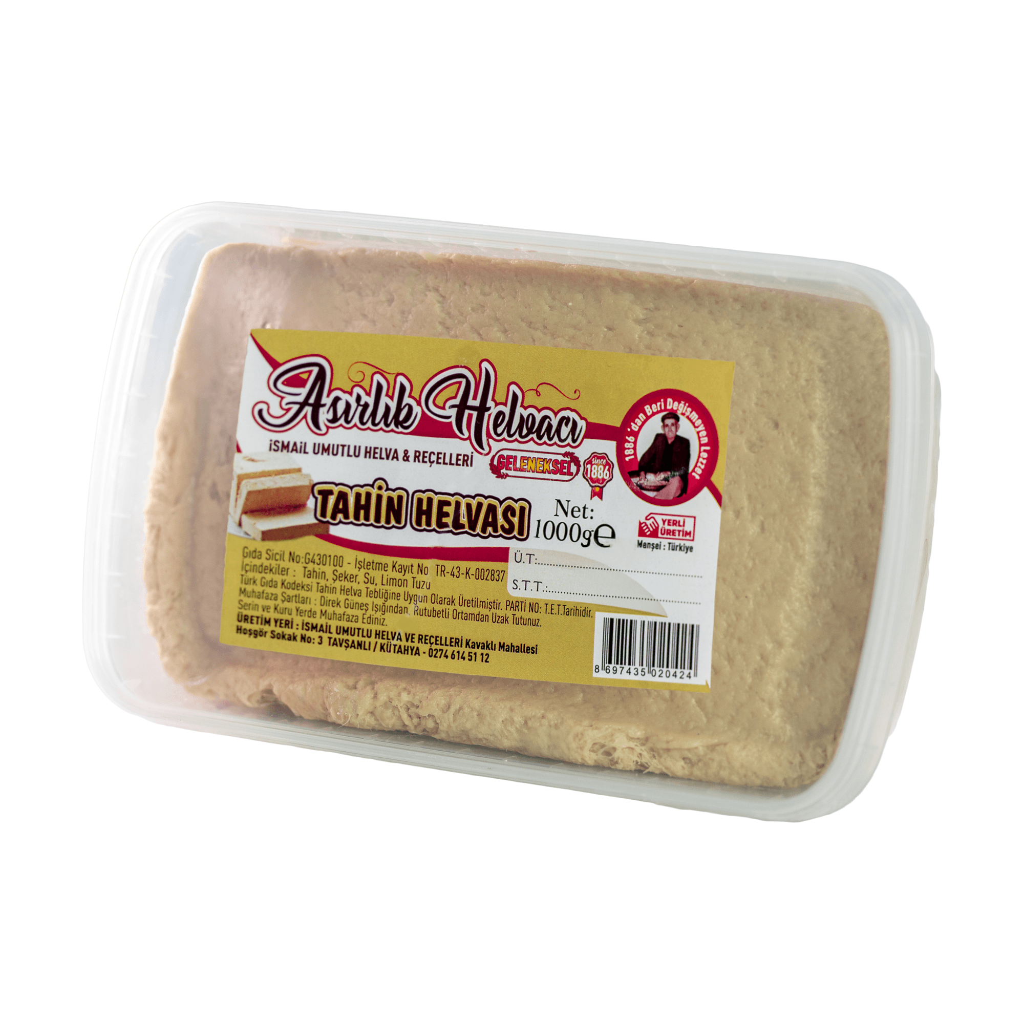 Taze Sade Dökme Tahin Helvası - 1000g