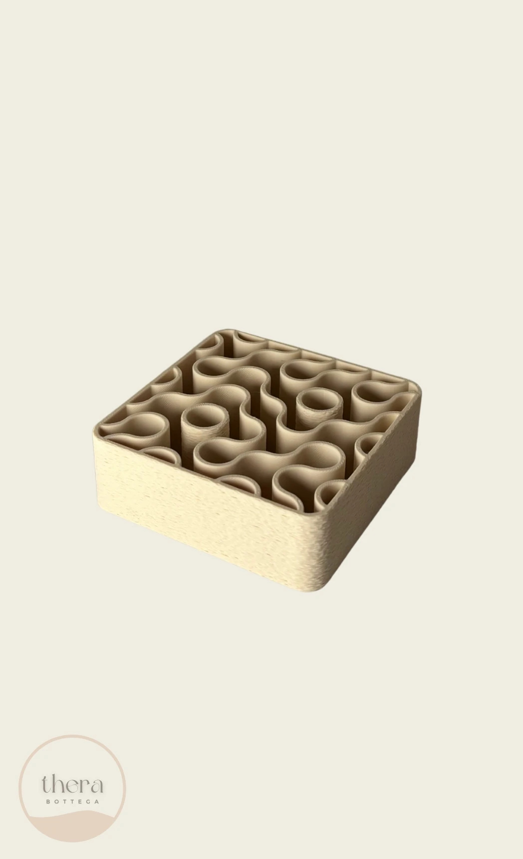 CIRCLE Dekoratif Kalemlik / Makyaj Organizeri Modern / Minimalist - Sarı