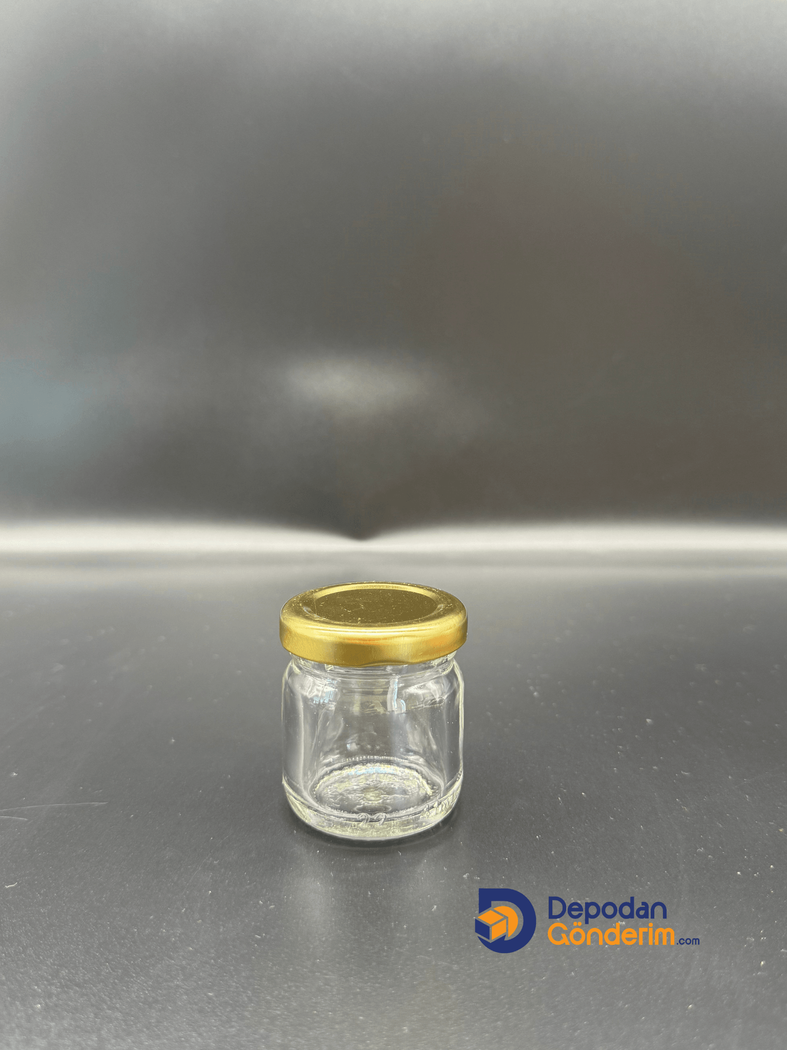 DP238 40cc Kavanoz Gold Kapaklı