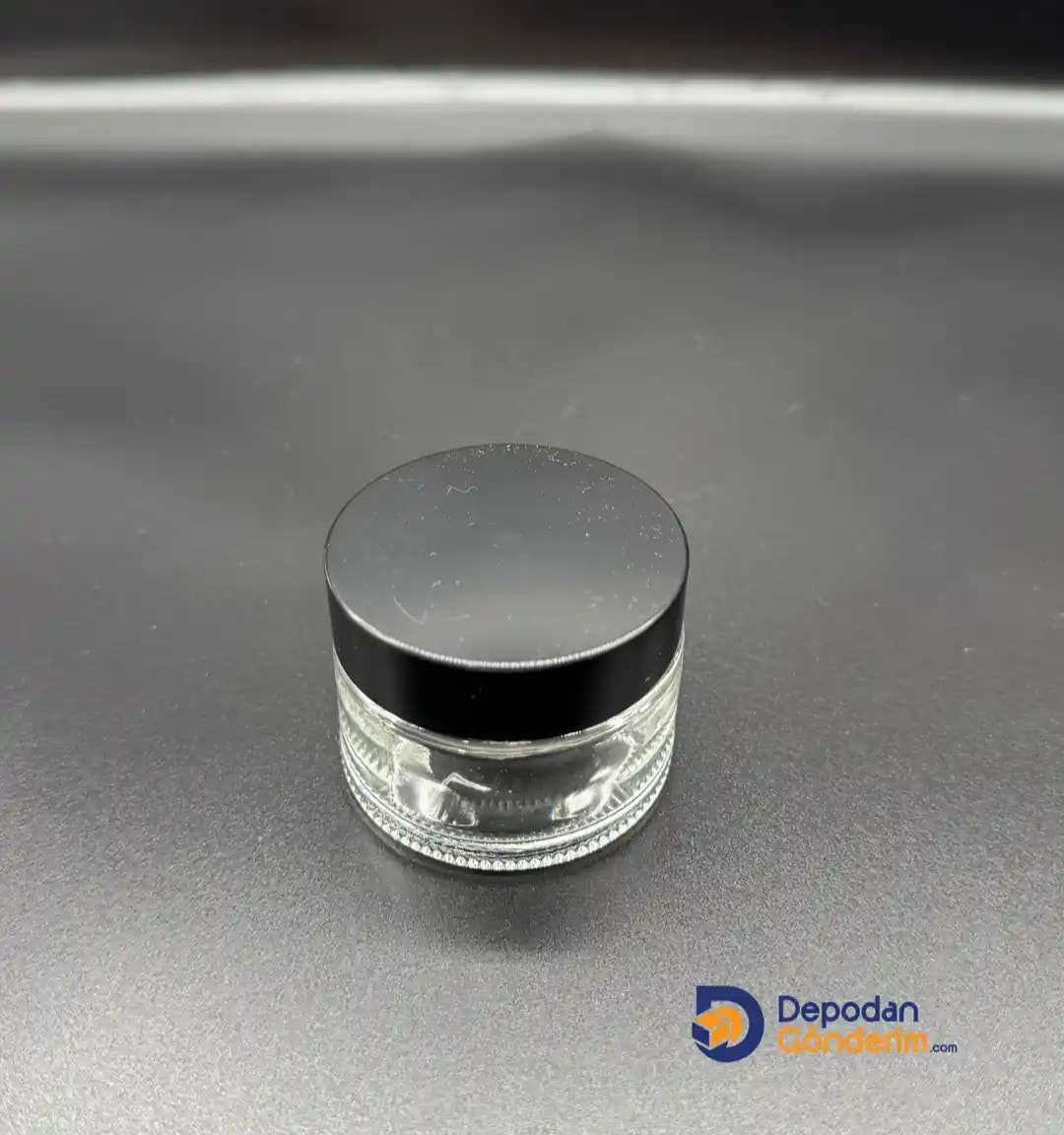 DP67 50cc İTHAL KREM KAVANOZU- SİYAH KAPAKLI     