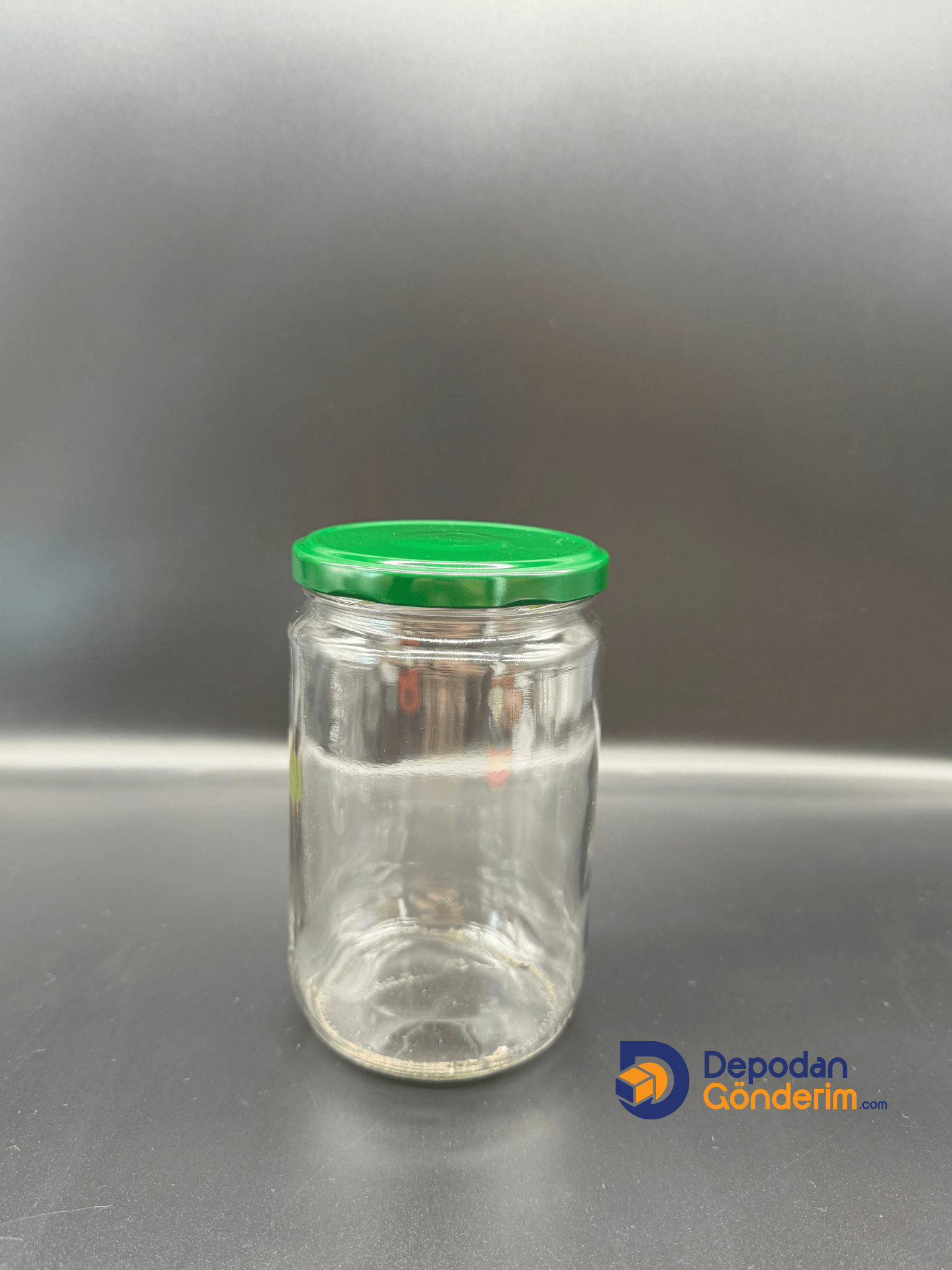 DP208 660cc Kavanoz Yeşil Kapaklı