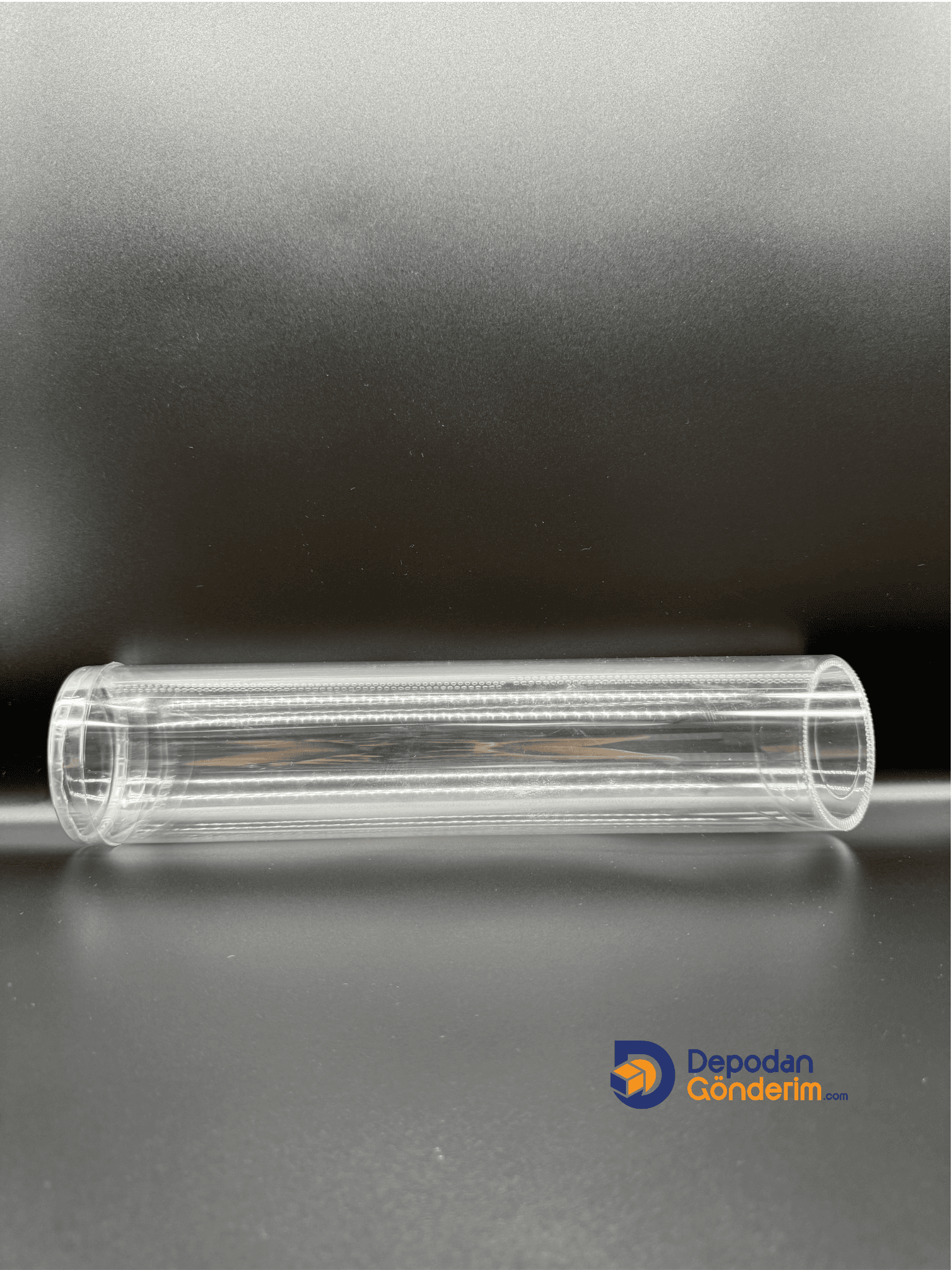 DP21 70*300  Silindir Plastik Kurabiye Kabı  