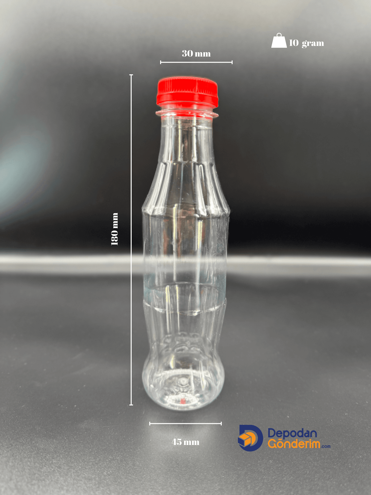 DP43 250cc Vezir Kapaklı Pet Şişe 