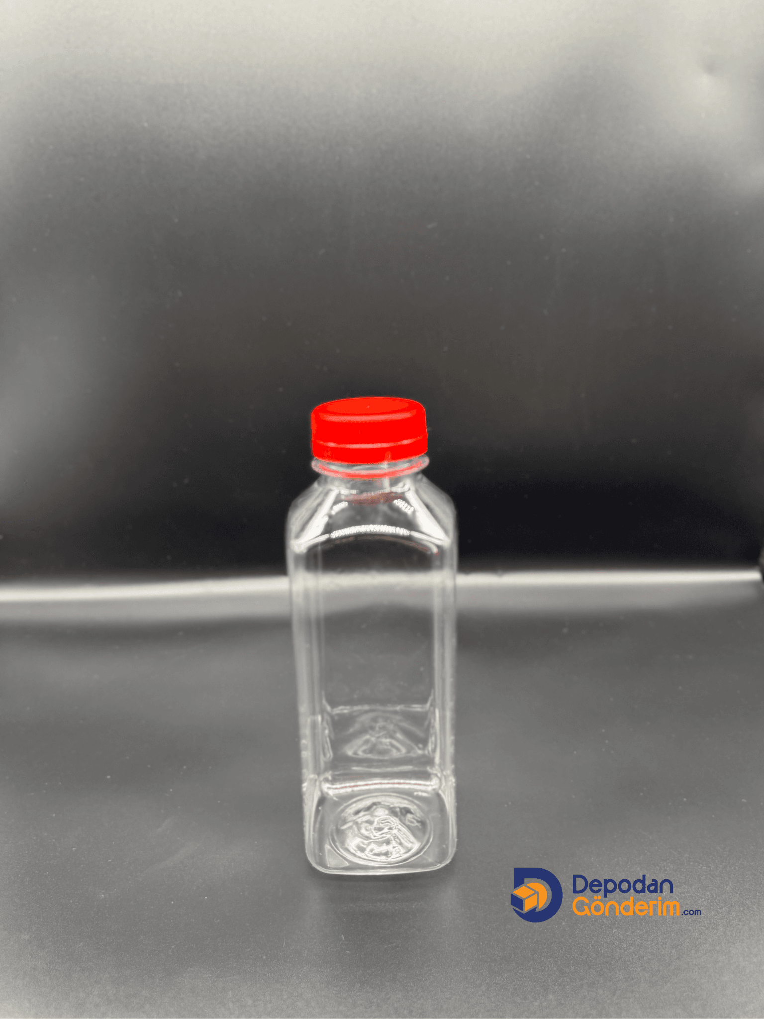 DP50 500cc Köşeli Kapaklı Detox Pet Şişe