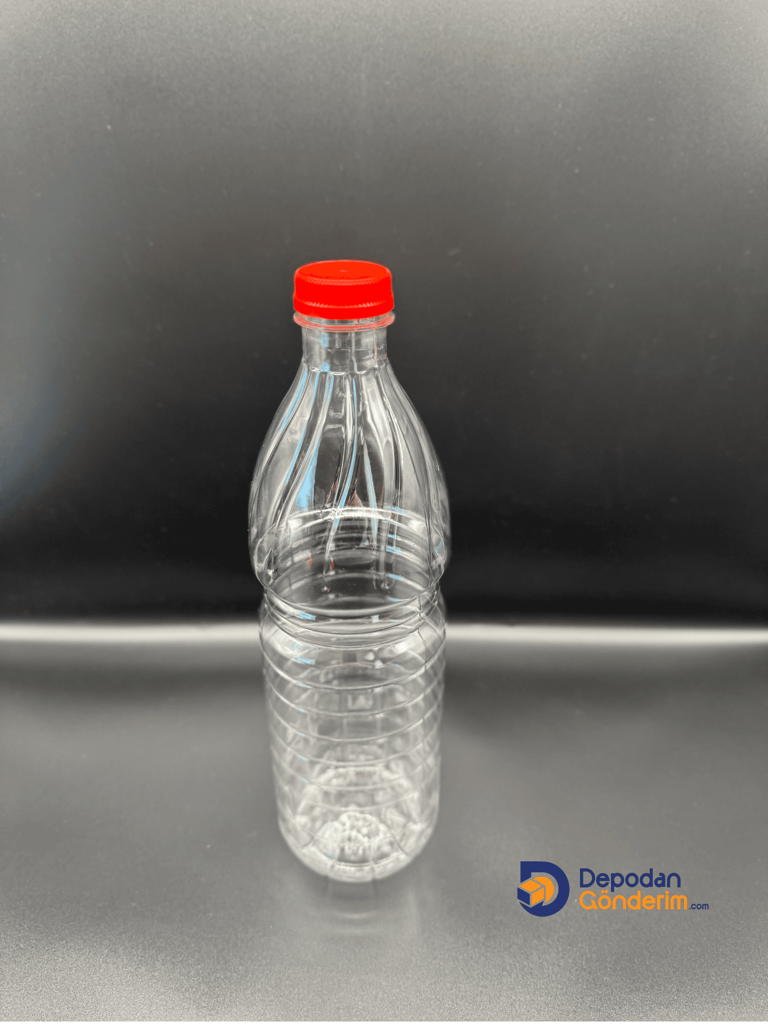 DP49 1000 cc (1 Litre) Standart Kapaklı Yuvarlak Pet Şişe