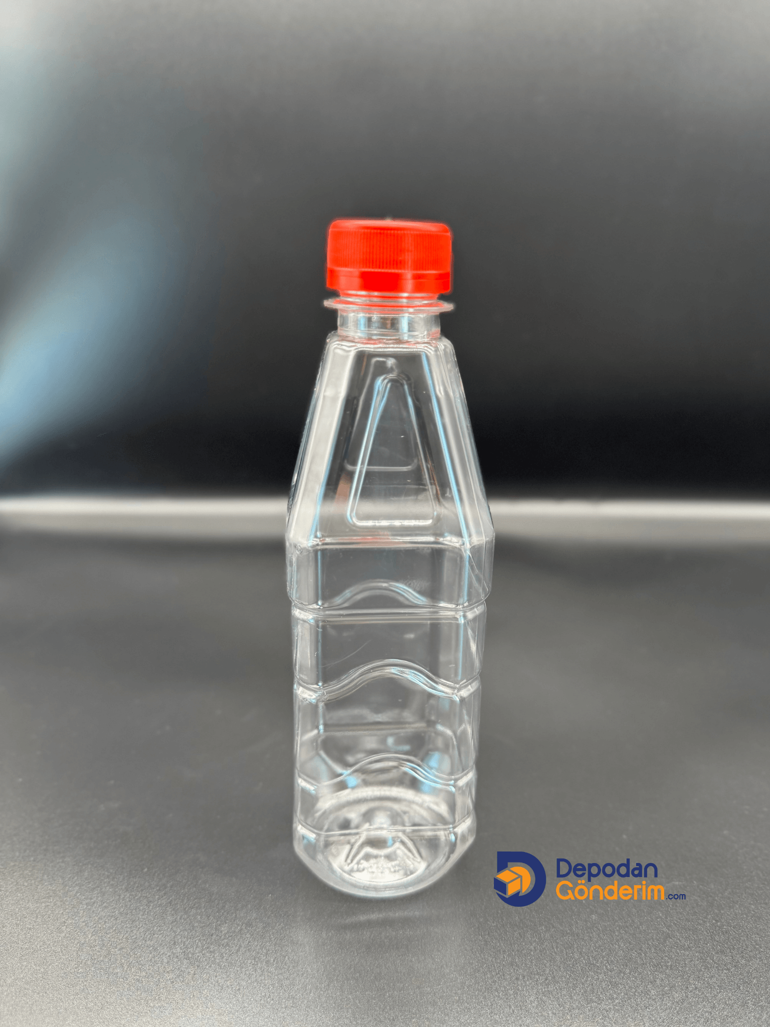 DP46 375cc Köşeli Standart Kapaklı Pet Şişe