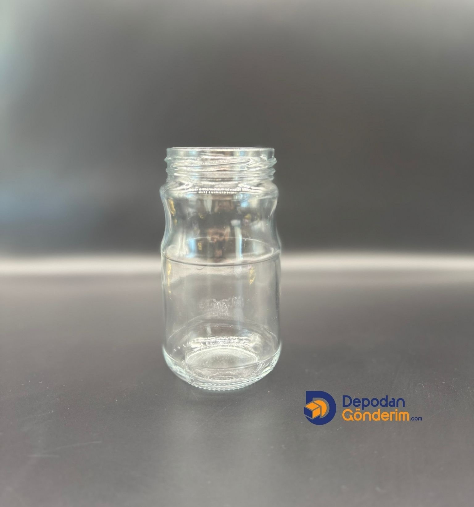 DP263 370cc Boğumlu Kavanoz Kapaksız