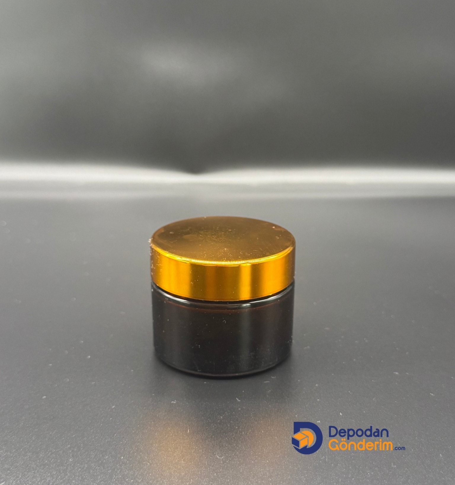 DP68 50cc Amber Cam Krem Kavanozu (Gold Kapaklı)