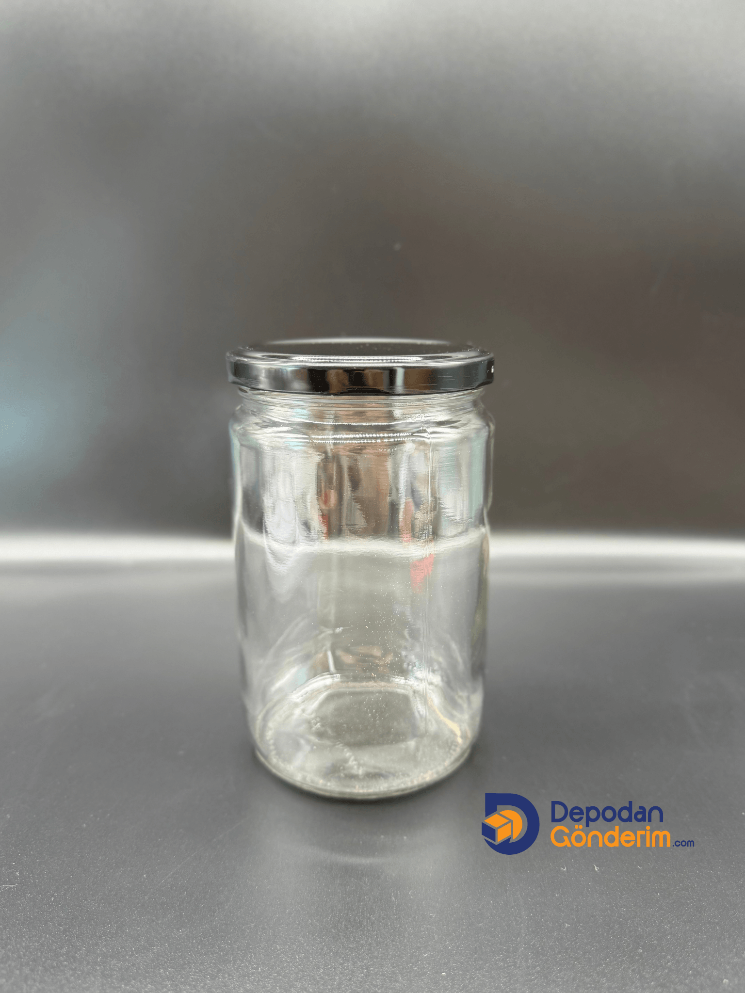 DP205 660cc Kavanoz Siyah Kapaklı