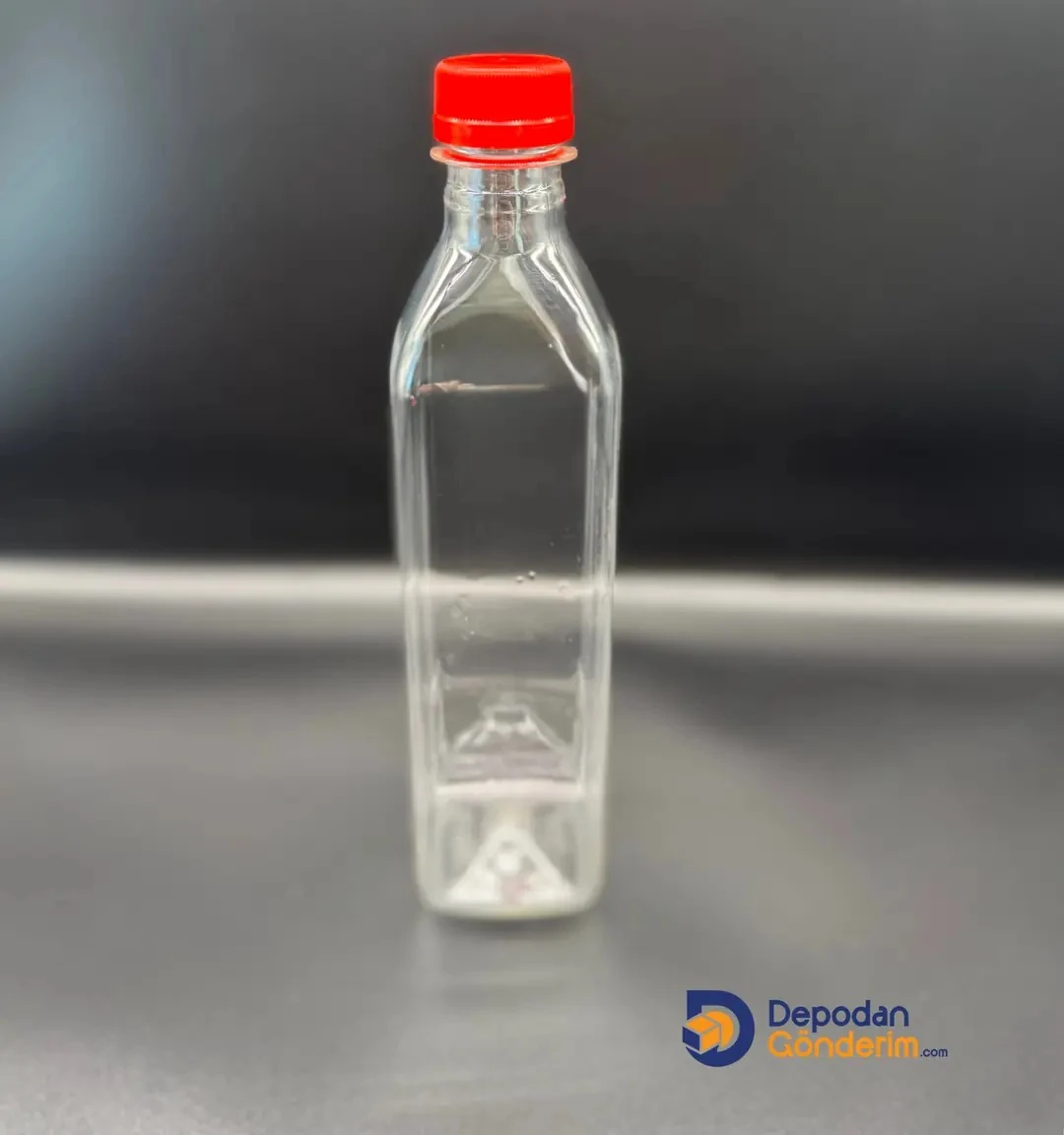 DP47 500 cc (Yarım Litre) Maraska Köşeli Pet Şişe 