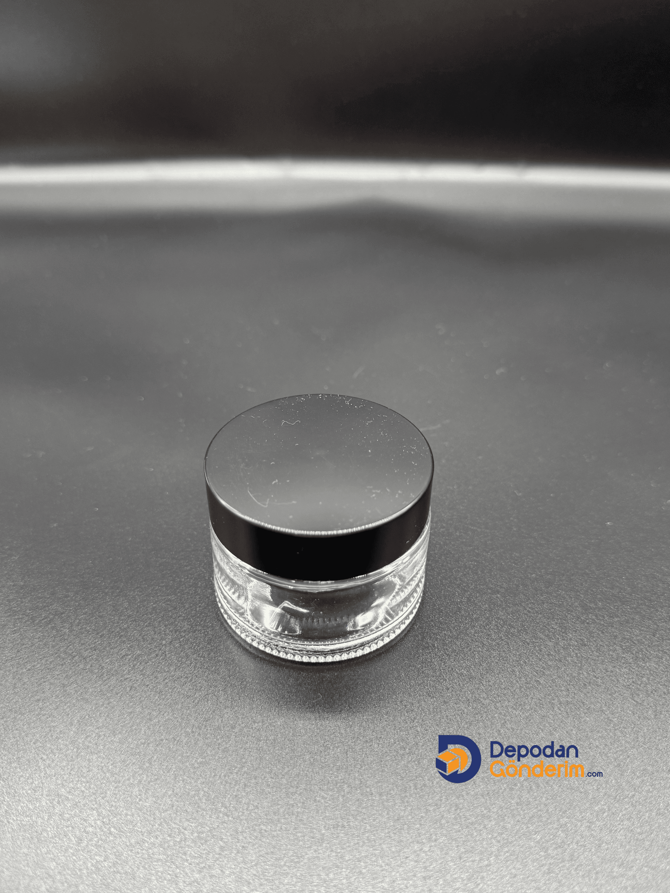 DP67 50cc İTHAL KREM KAVANOZU- SİYAH KAPAKLI     